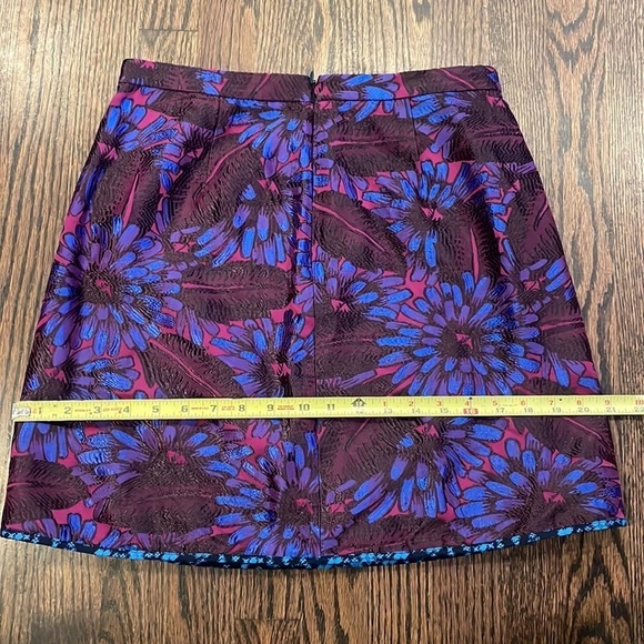 J. Crew Floral Jacquard Mini Skirt - Picture 10 of 11